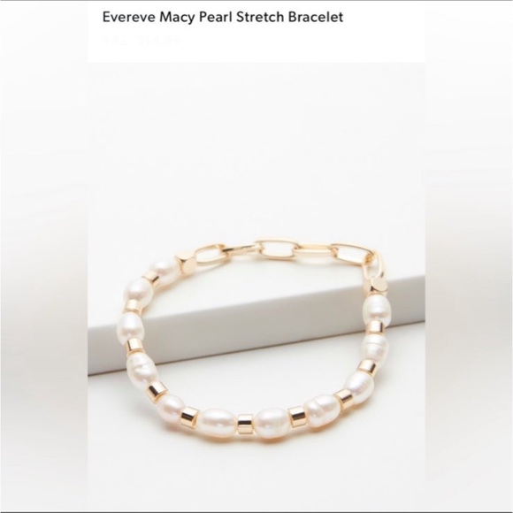 Evereve Macy pearl stretch bracelet - Picture 8 of 8